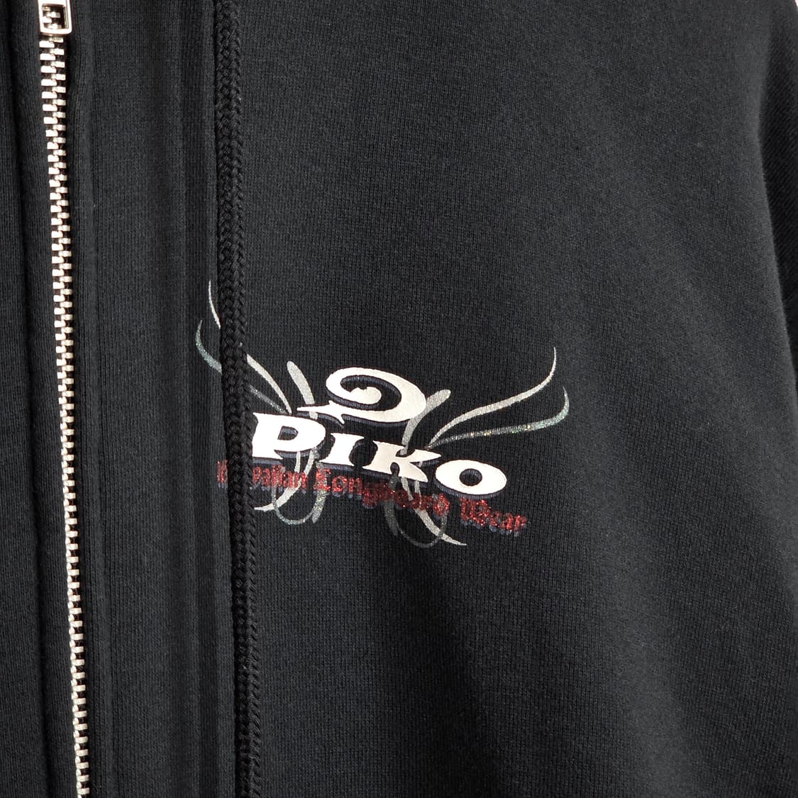 JPN 피코 오버핏 레터링 펑크 후드집업 상품이미지6