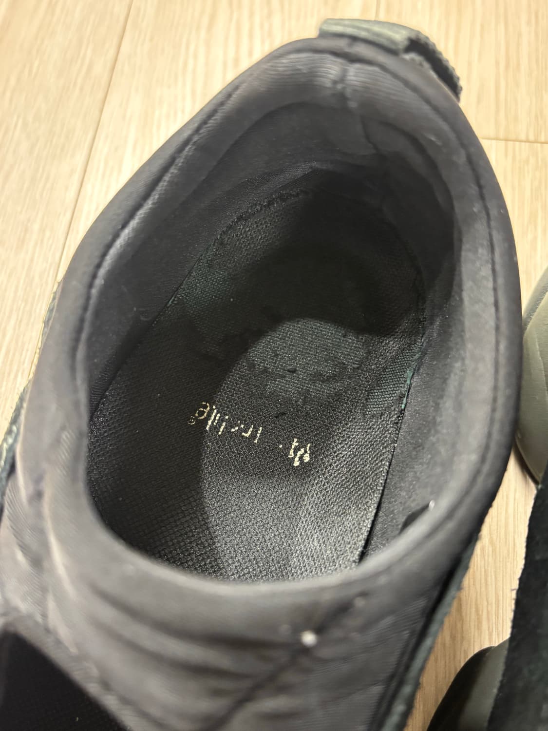 오클리 팩토리팀 스웨이드 플래시 샌들 블랙 260사이즈 상품이미지2