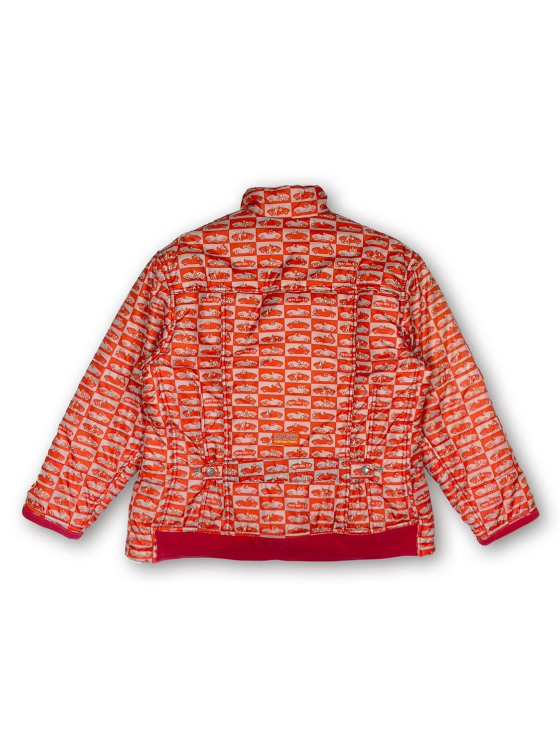 오일릴리 레드프린팅 패딩 상품이미지7