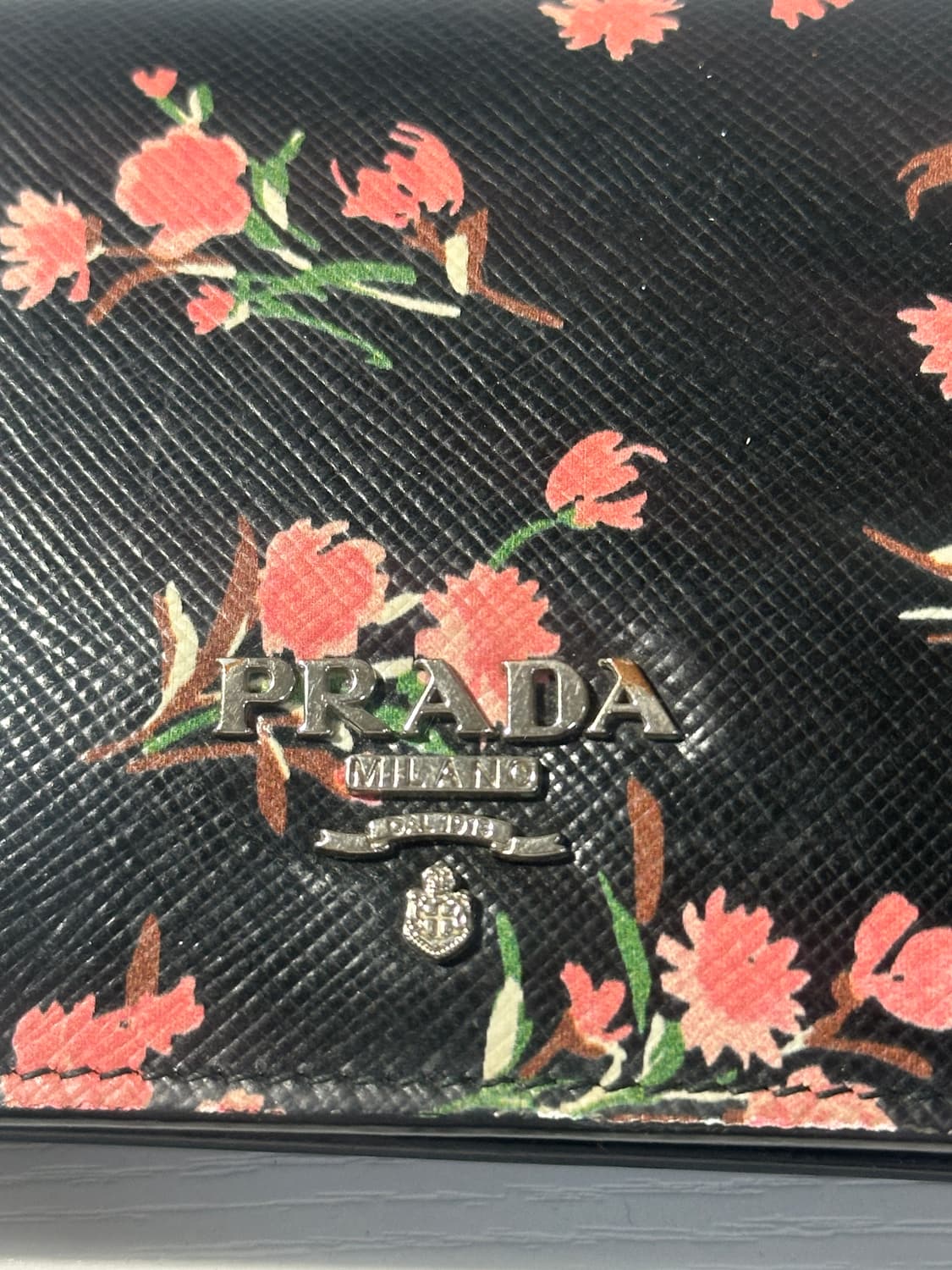 프라다 플라워 지갑 상품이미지3