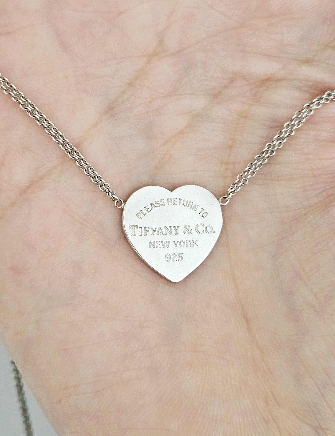 티파니앤코 리턴투 더블체인 목걸이 [정품/풀구성] 상품이미지5