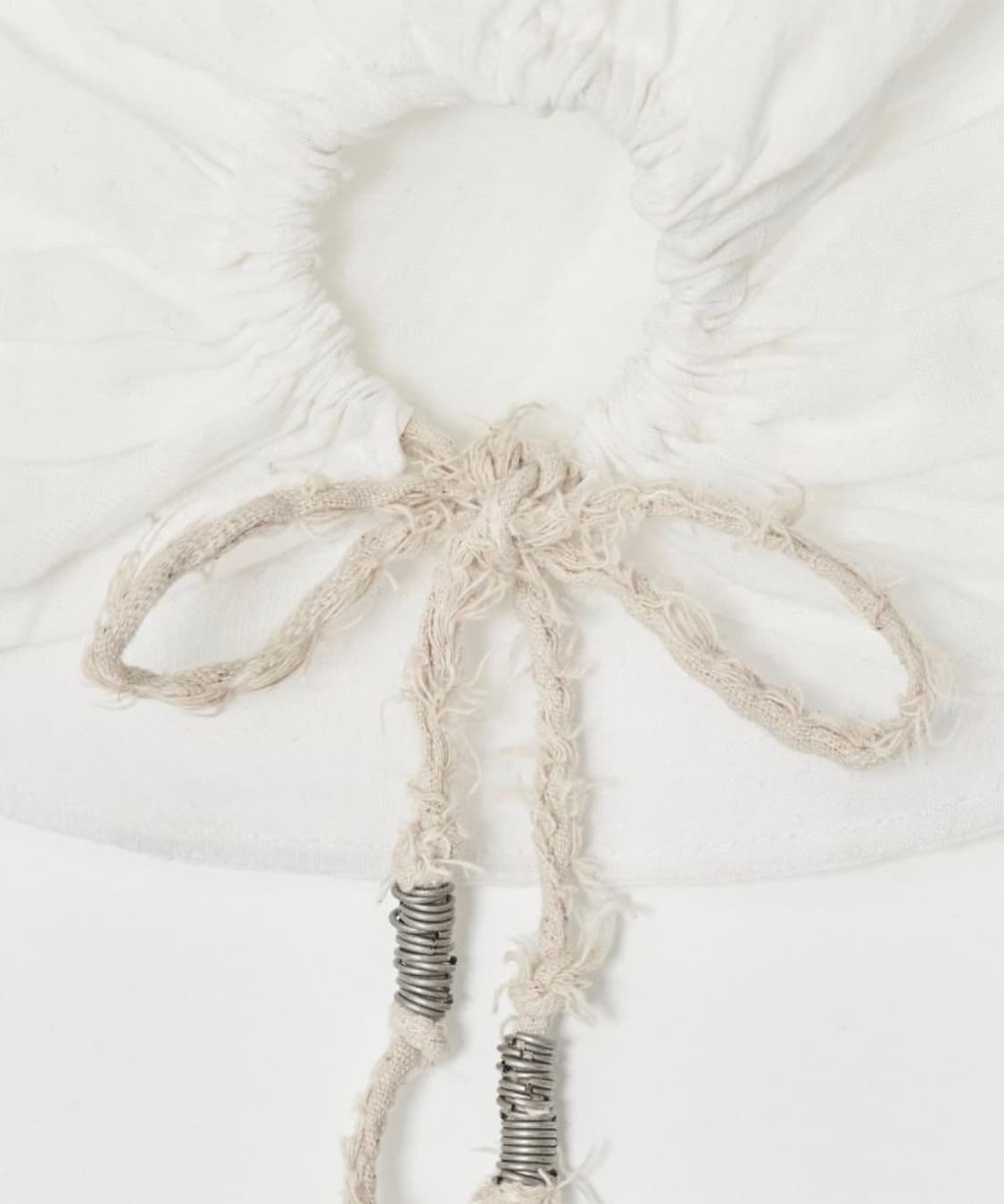 [Harteordemn] Linen Shirring Cap 비니 [WH] 상품이미지2