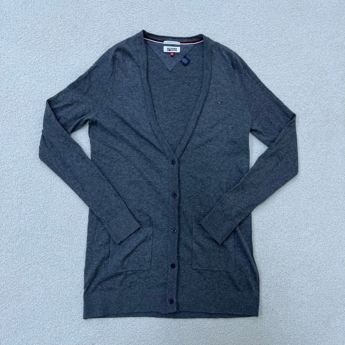XS 타미힐피거 여성 니트 가디건 0316M 상품이미지1