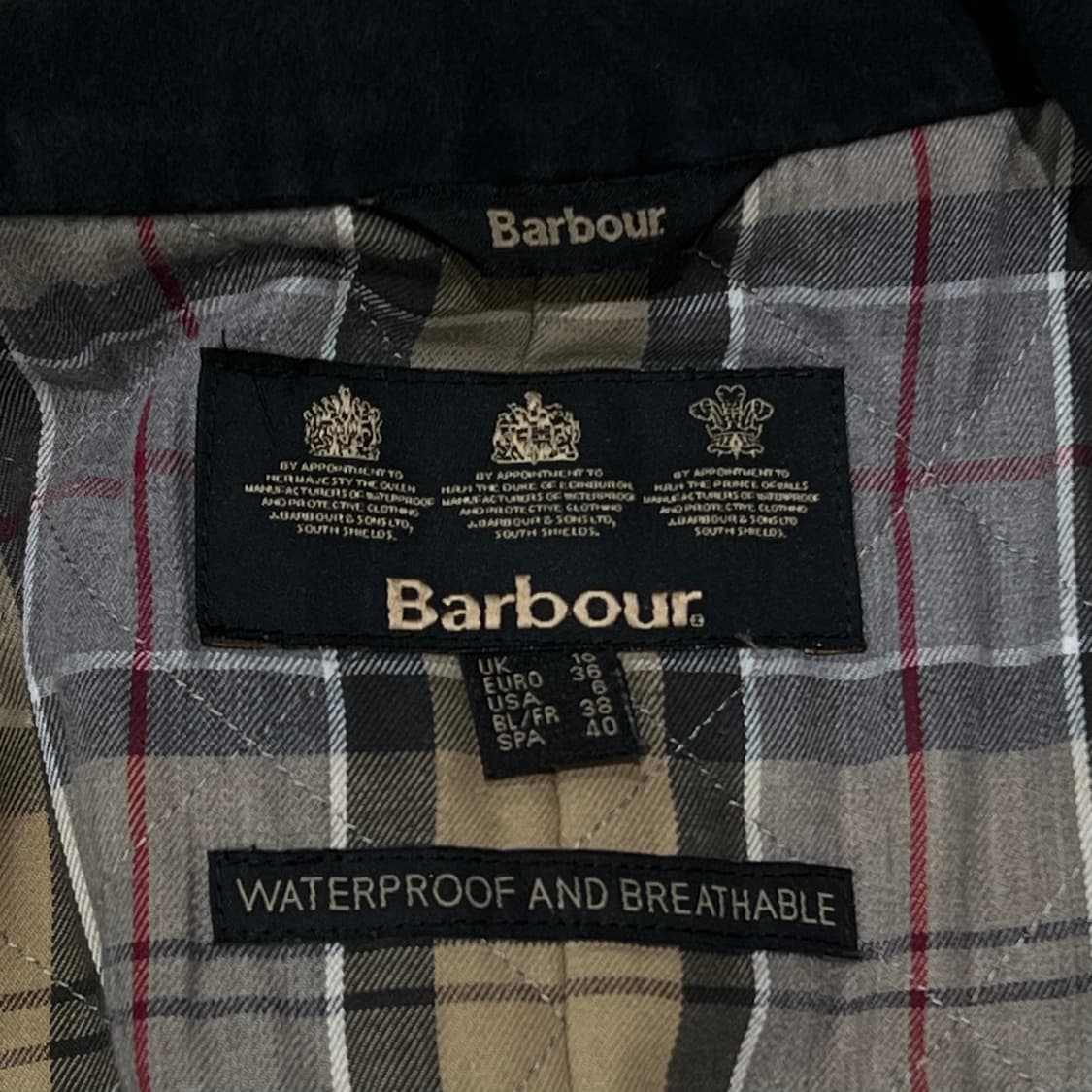 바버 브레더블 워크자켓 s10097 상품이미지7