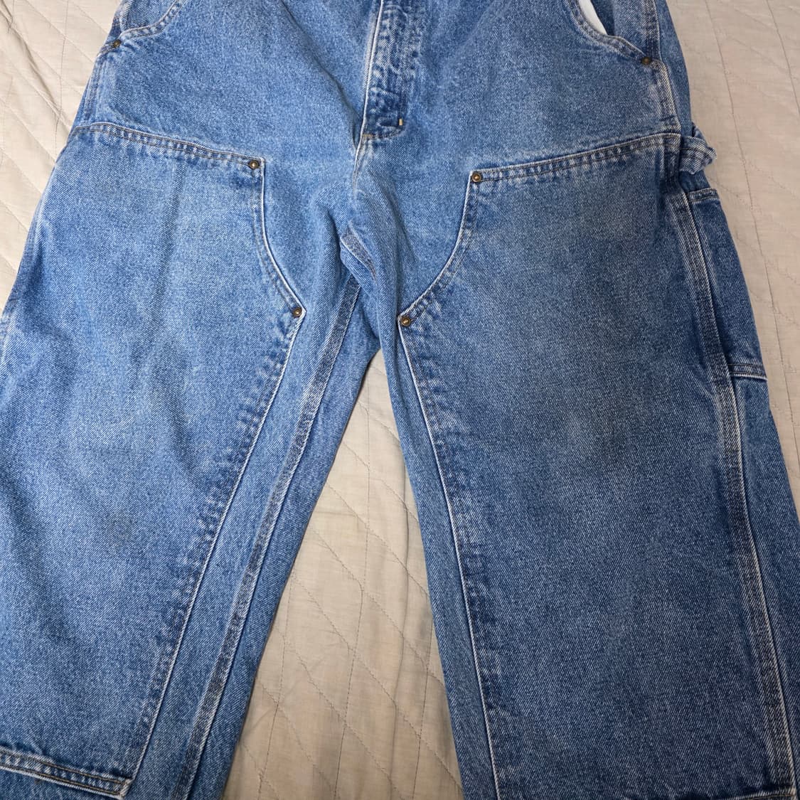 [36X30] 빈티지 칼하트 더블니 데님 B73 DST 굿컨디션 상품이미지2