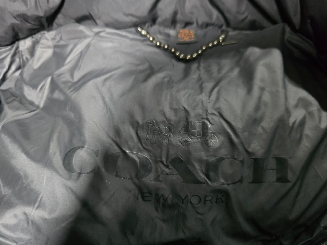 COACH 코치 여성 덕다운 롱패딩.
싸이즈 m
 상품이미지5