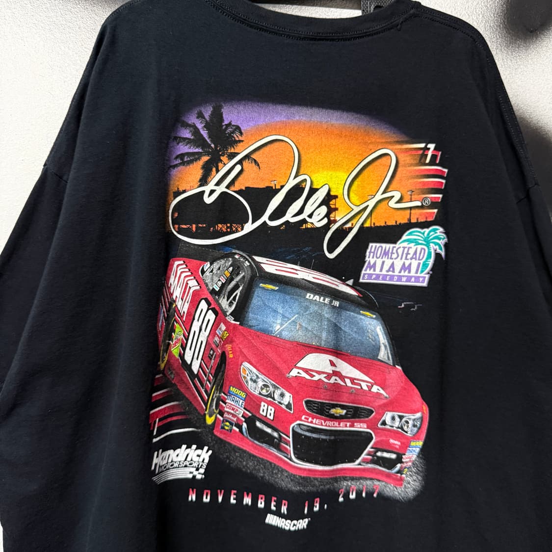 나스카 빅사이즈 데일 어너하트 주니어 프린팅 레이싱 반팔 티셔츠 상품이미지4