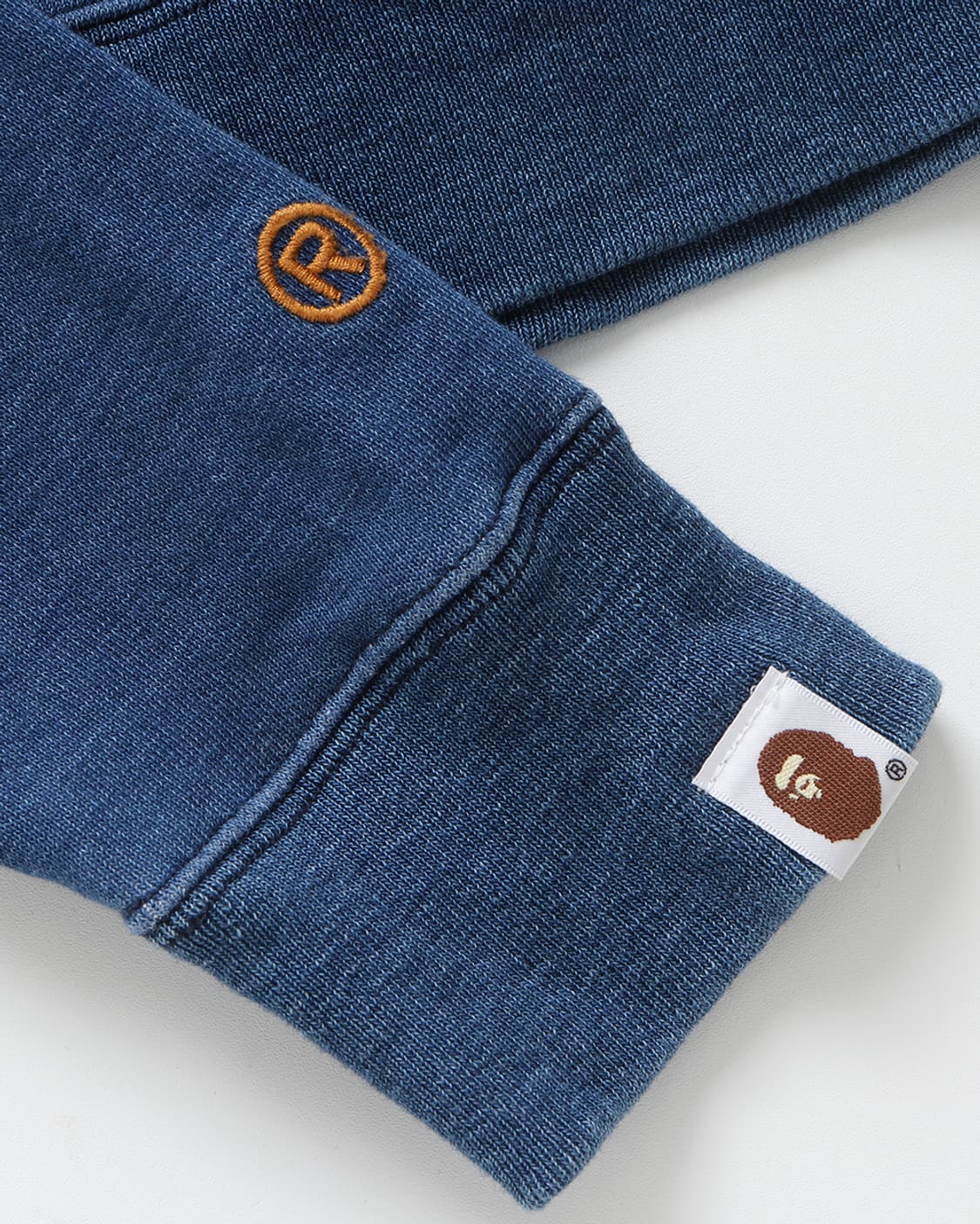 베이프 A BATHING APE Denim Zip Hoodie 상품이미지10