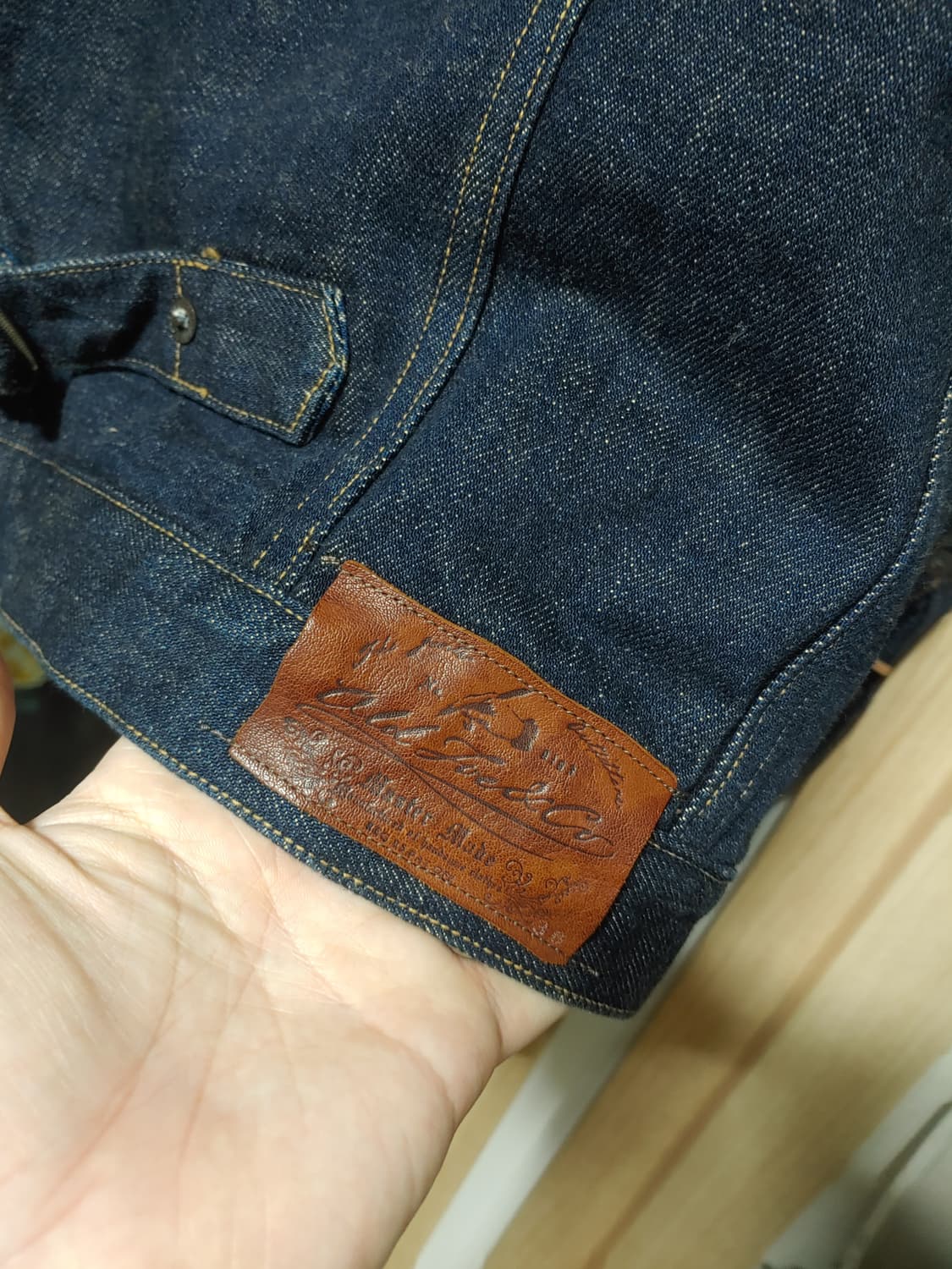 올드조 데님 청자켓 상품이미지4