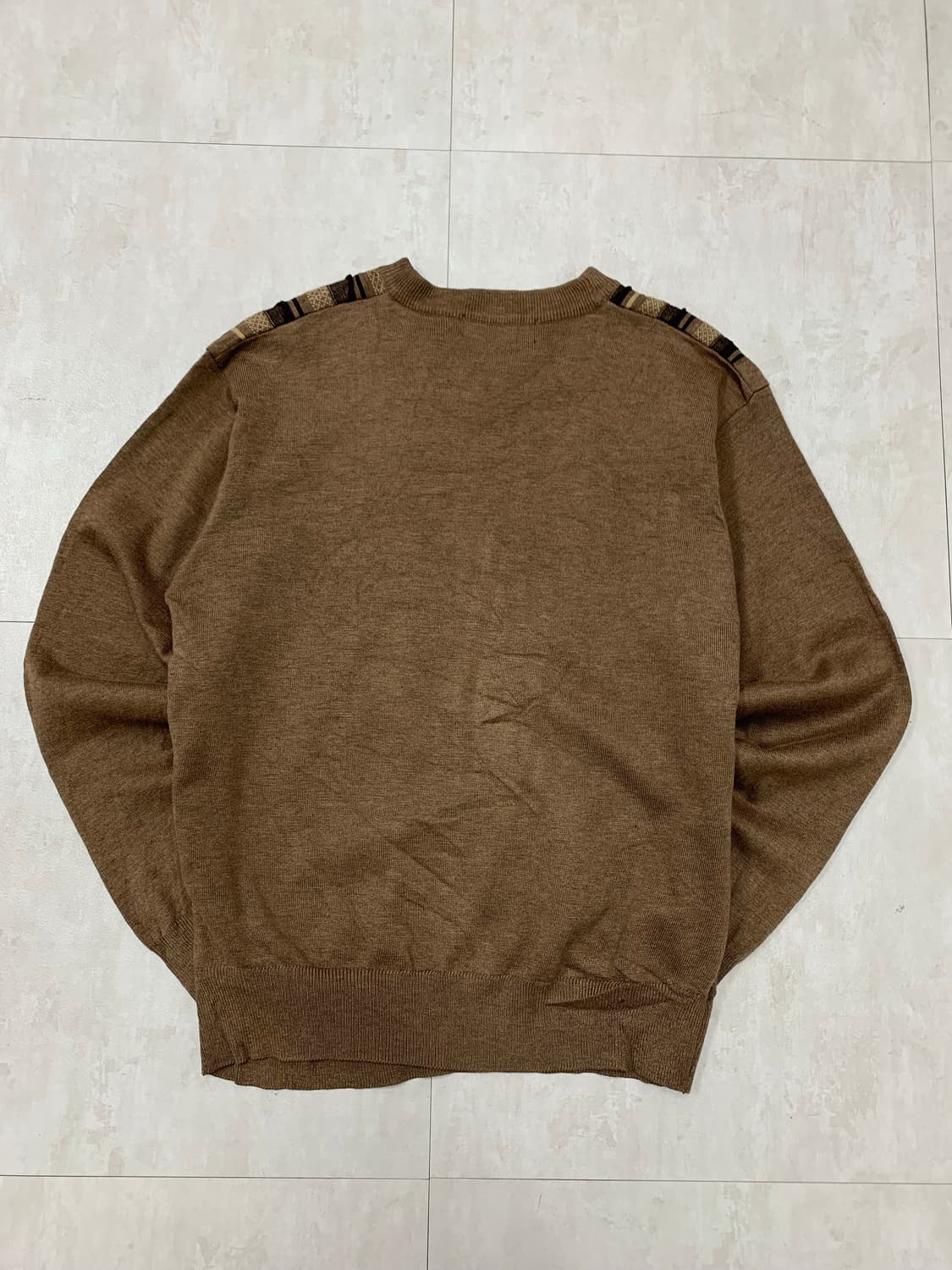 Serglolouis 브라운 패턴 니트 #229 상품이미지6