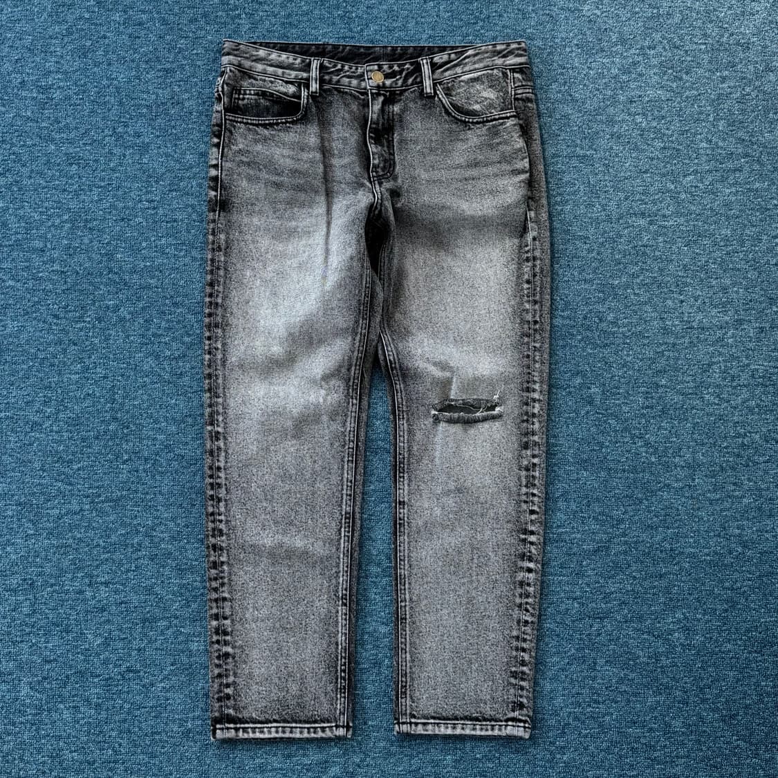 솔리드옴므 워싱 데님팬츠 50 상품이미지1