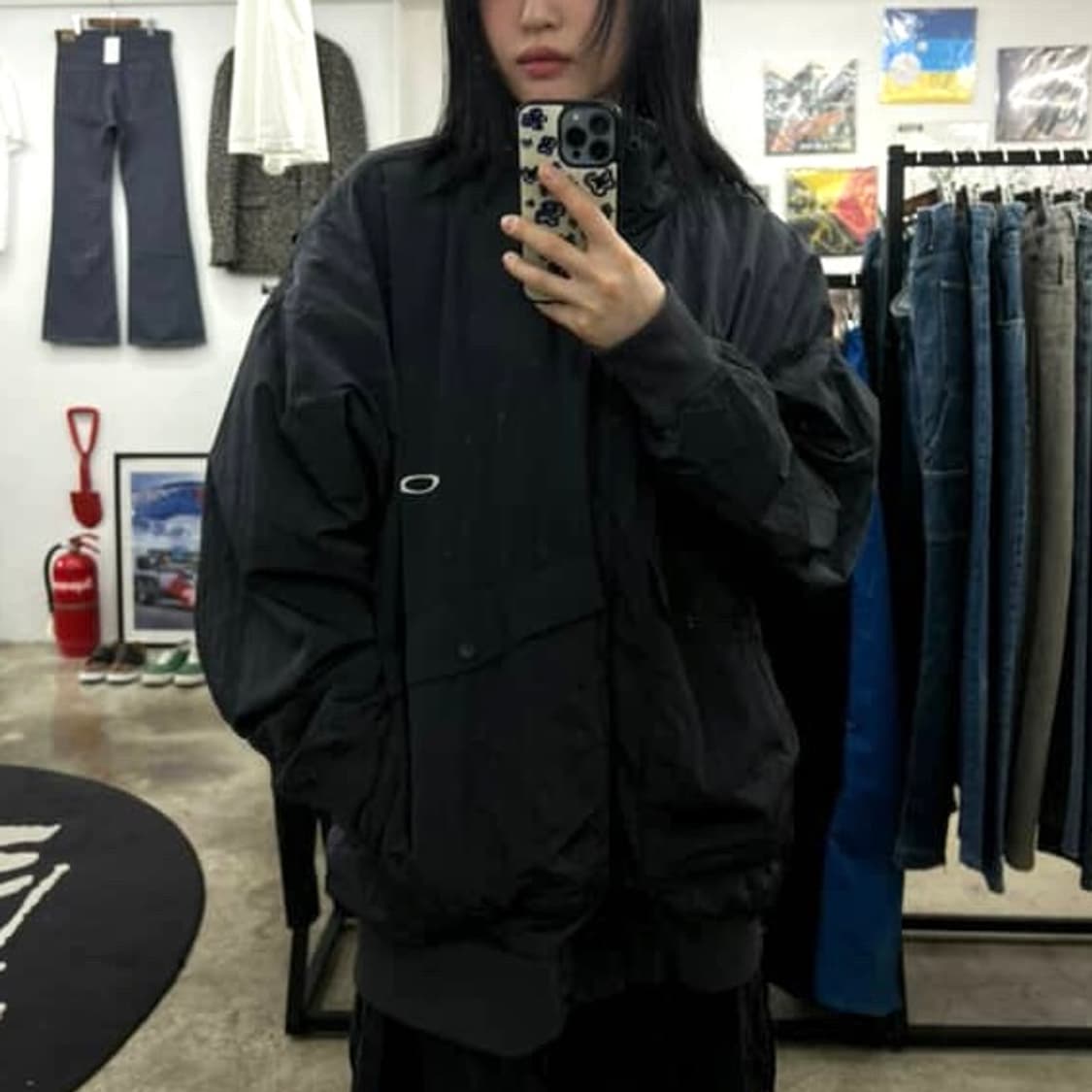 2022 오클리 나일론 블루종 상품이미지2
