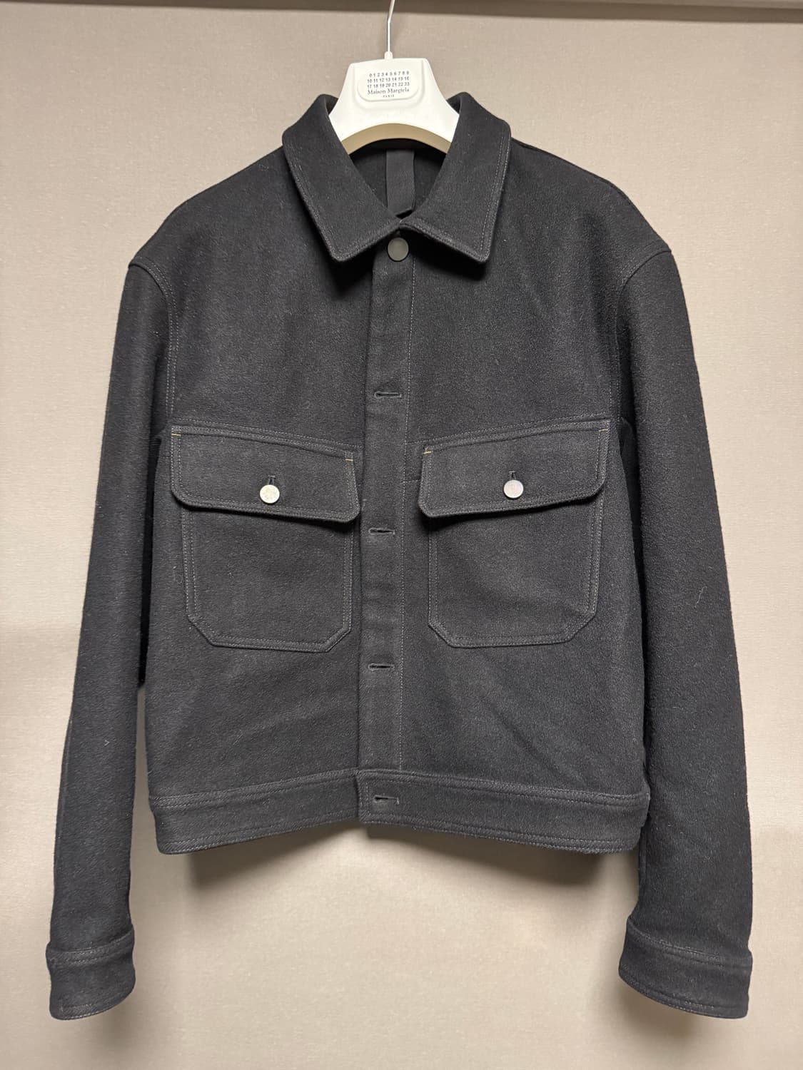 [M] 18FW 르메르 펠티드 울 트러커 Black 상품이미지1