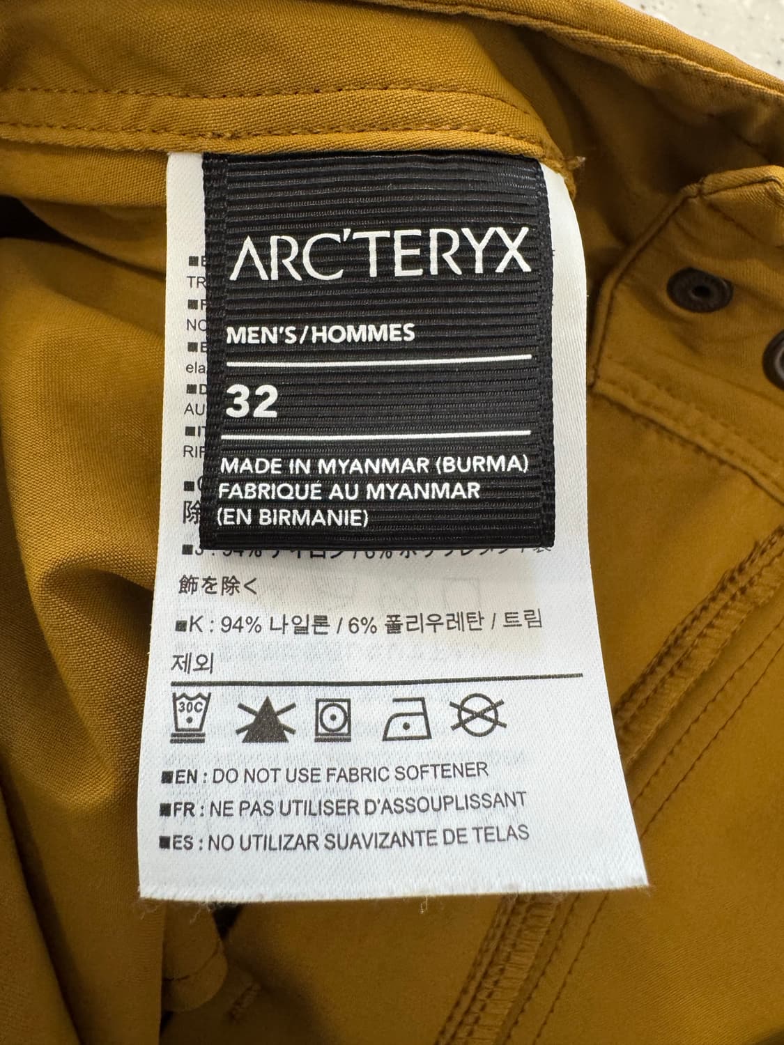 아크테릭스 크레스톤 팬츠 상품이미지5