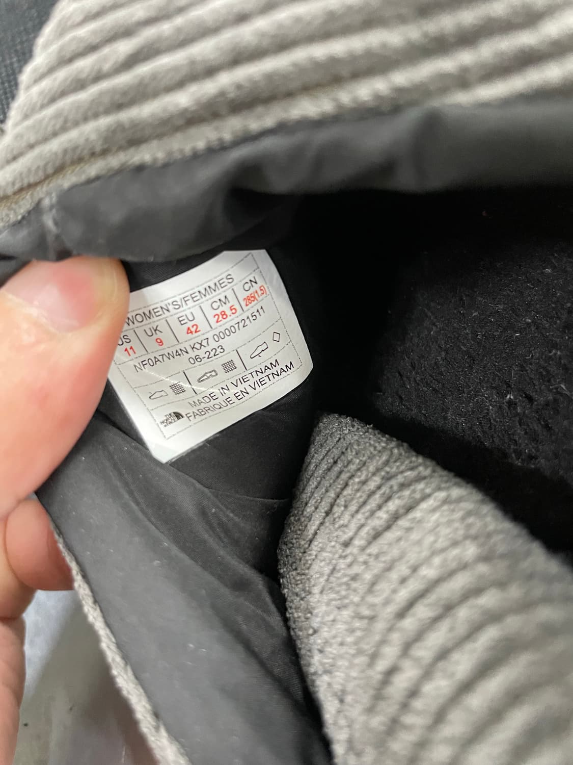 노스페이스 눕시 뮬 코듀로이 285 상품이미지7