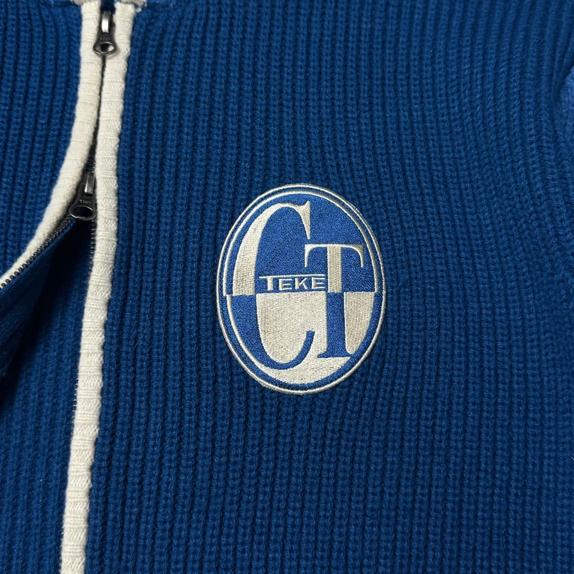 (L) 테켓 니트 집업 후디 상품이미지3