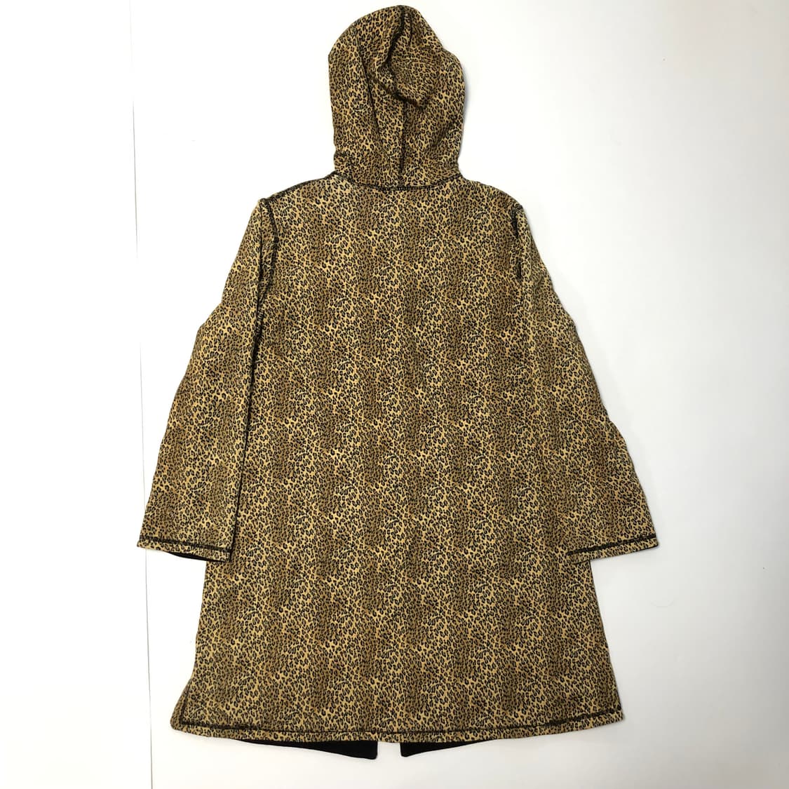 레오파드 양면 코트 가디건 상품이미지5