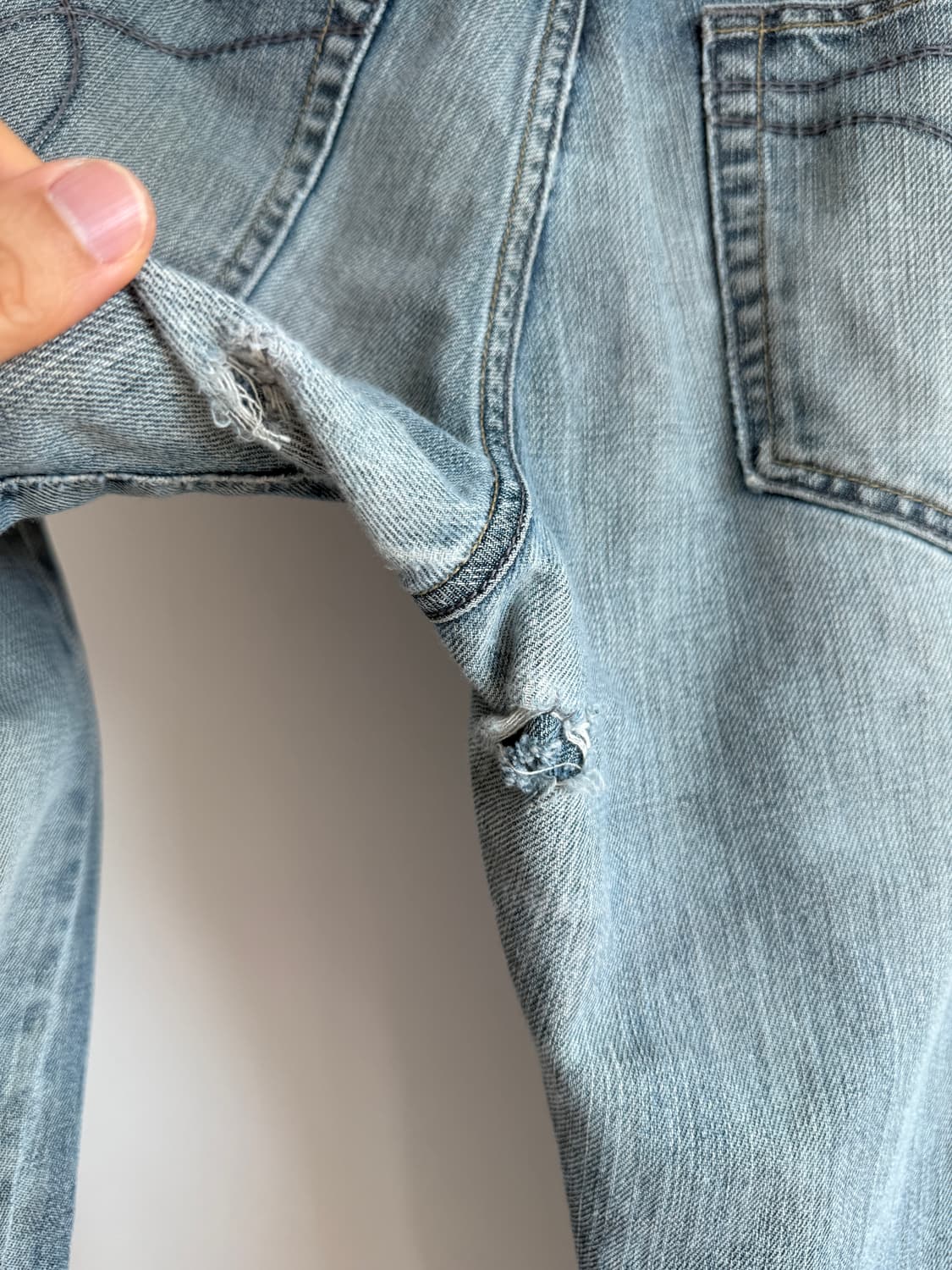 올드 캘빈클라인(CK) 데님 팬츠(데미지 확인) 상품이미지10