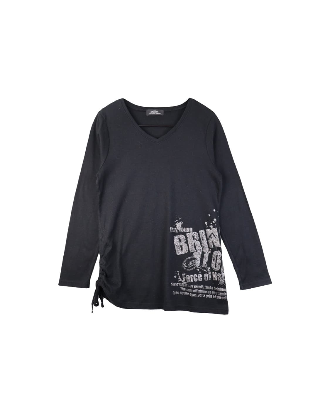 Oeillet Y2k Graphic Long Sleeve T-Shirts 상품이미지5