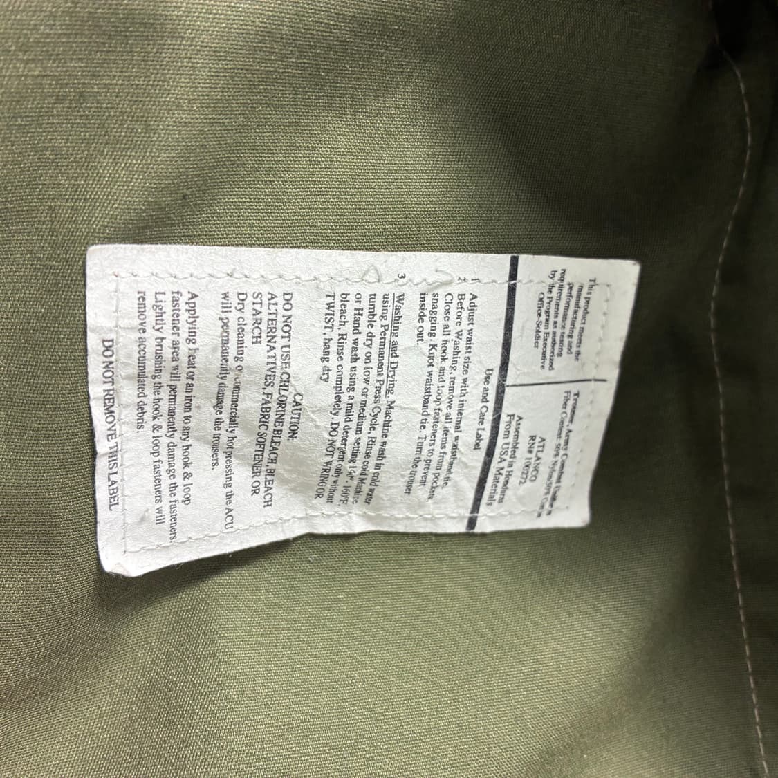 US ARMY   OCP 밀리터리 카모팬츠  상품이미지7