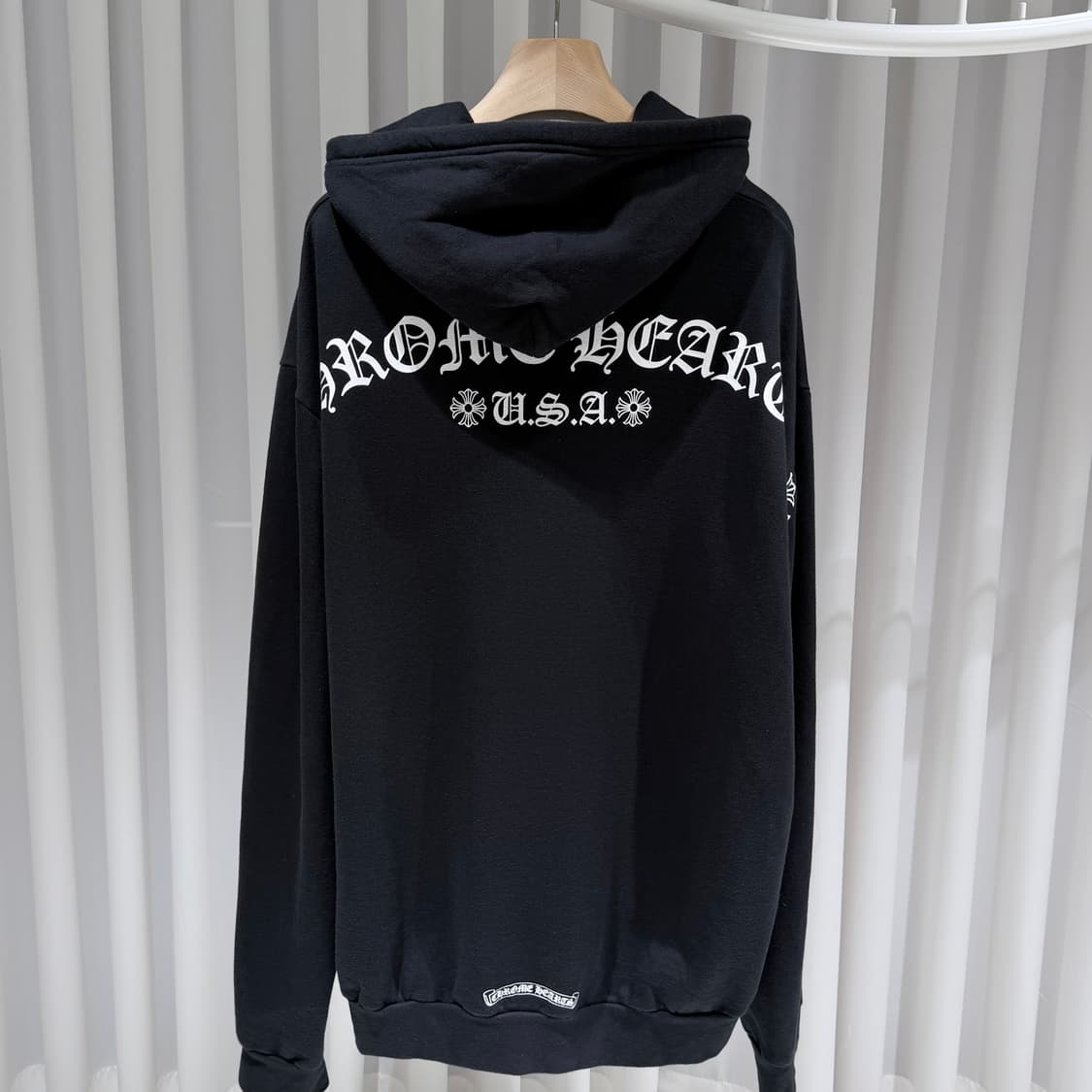 XXL / 크롬하츠 USA T바 블랙 후드집업 상품이미지1