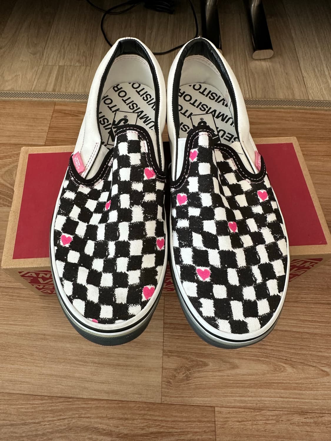 반스 x 더뮤지엄비지터 슬립온 체커보드 270 상품이미지4