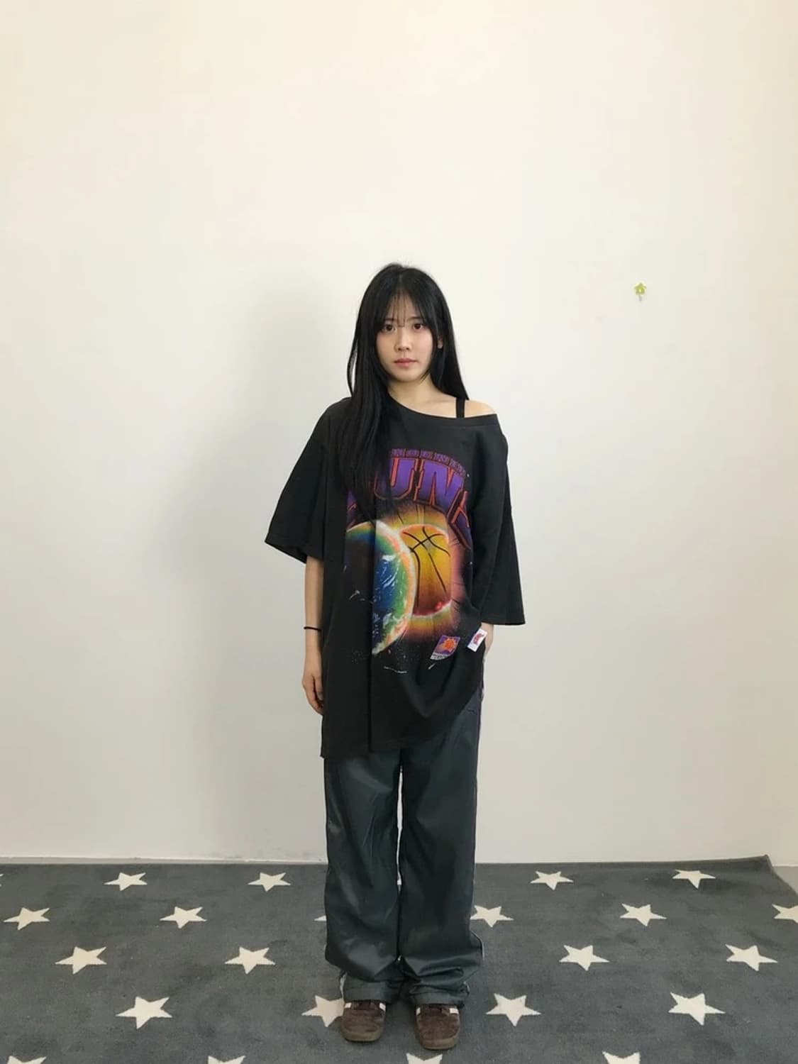 90's Phoenix Suns NBA Nutmeg Mills T 상품이미지2