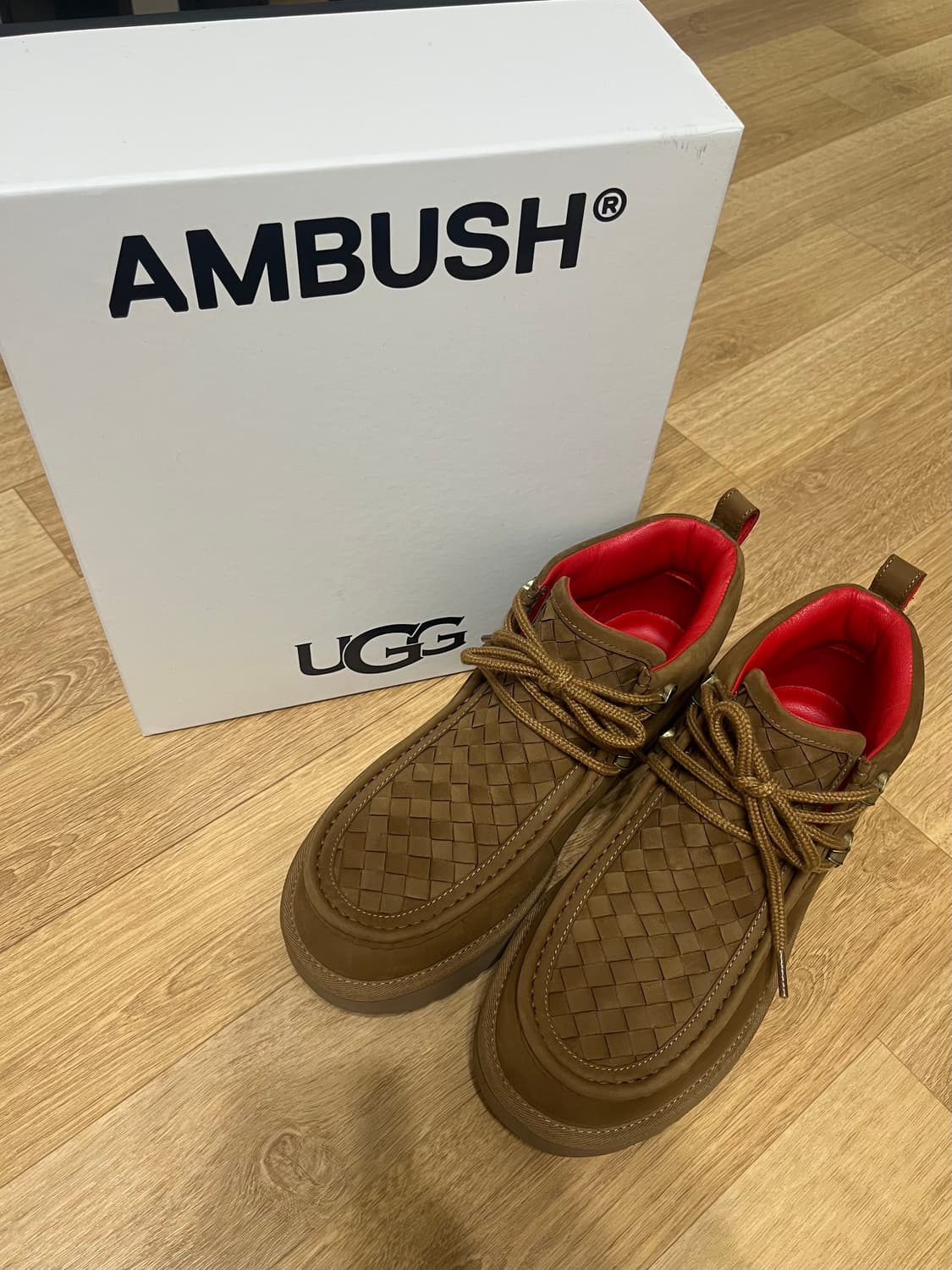 UGG x AMBUSH 우븐 부츠 새상품 상품이미지6