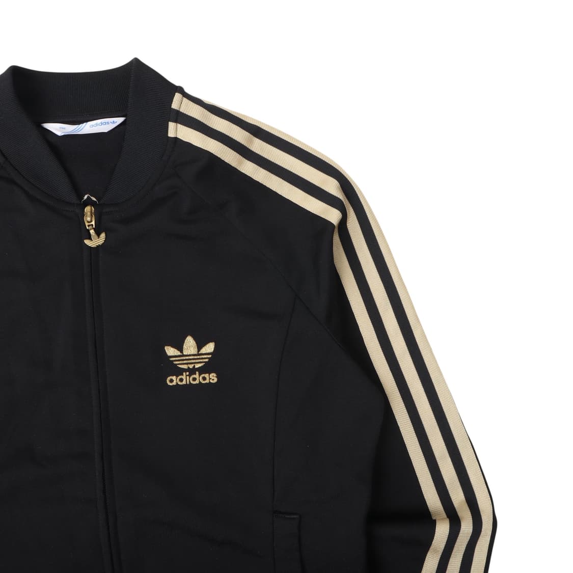 아디다스 블랙 골드 져지 자켓 상품이미지3