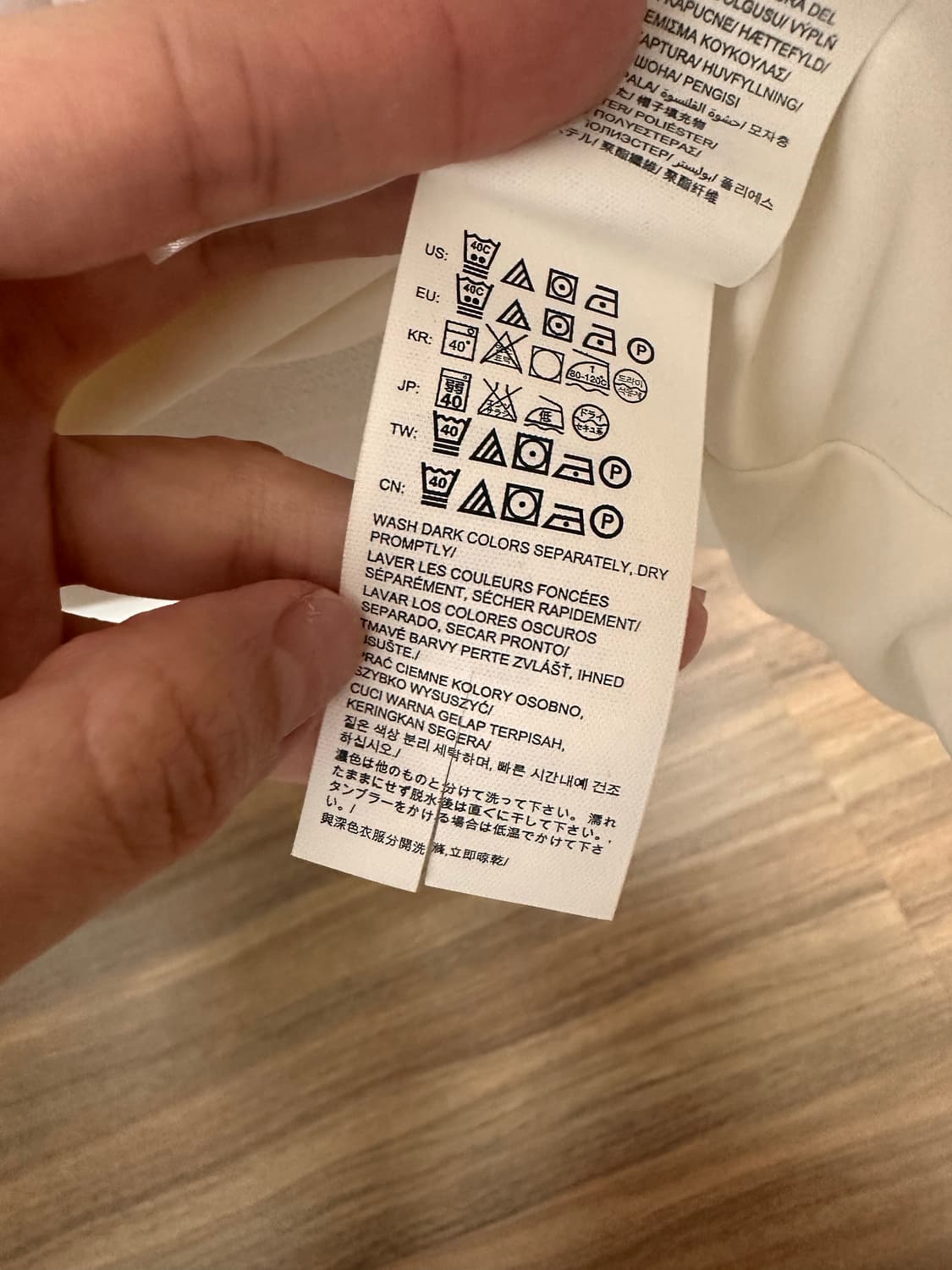 켈빈클라인 화이트 후드 조끼패딩 상품이미지6