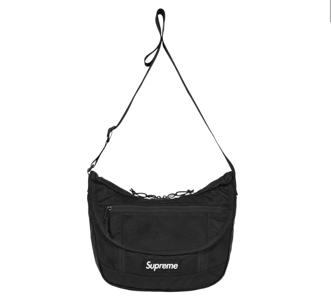 슈프림 스몰 메신저백 블랙 크로스백 가방 상품이미지3
