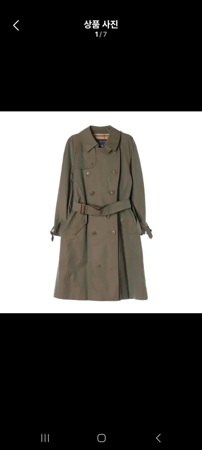 버버리트렌치코트 김희선 트렌치코트. 상품이미지1