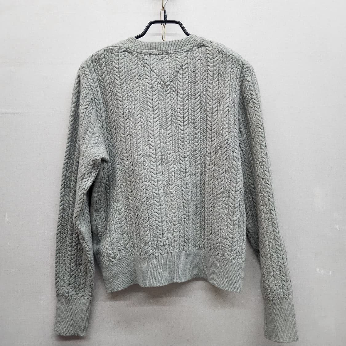 타미진스 케이블 민트색 니트 S(M) 상품이미지4