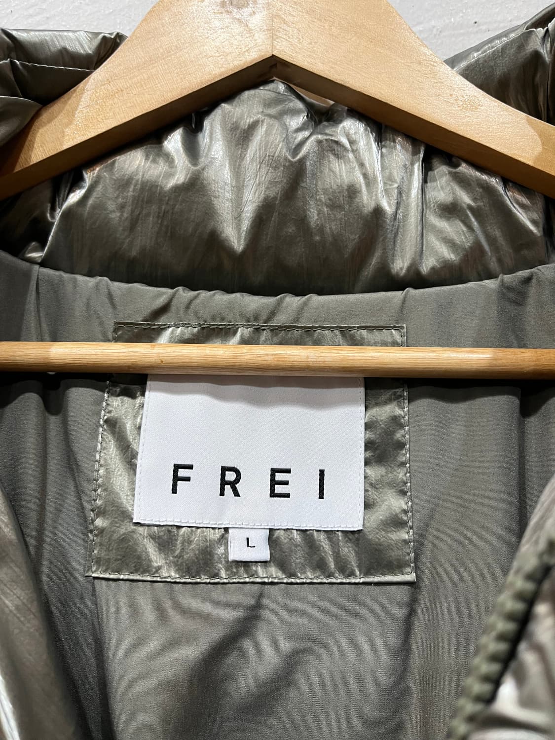 FREI 프라이 숏 다운 푸퍼 패딩 L 상품이미지4