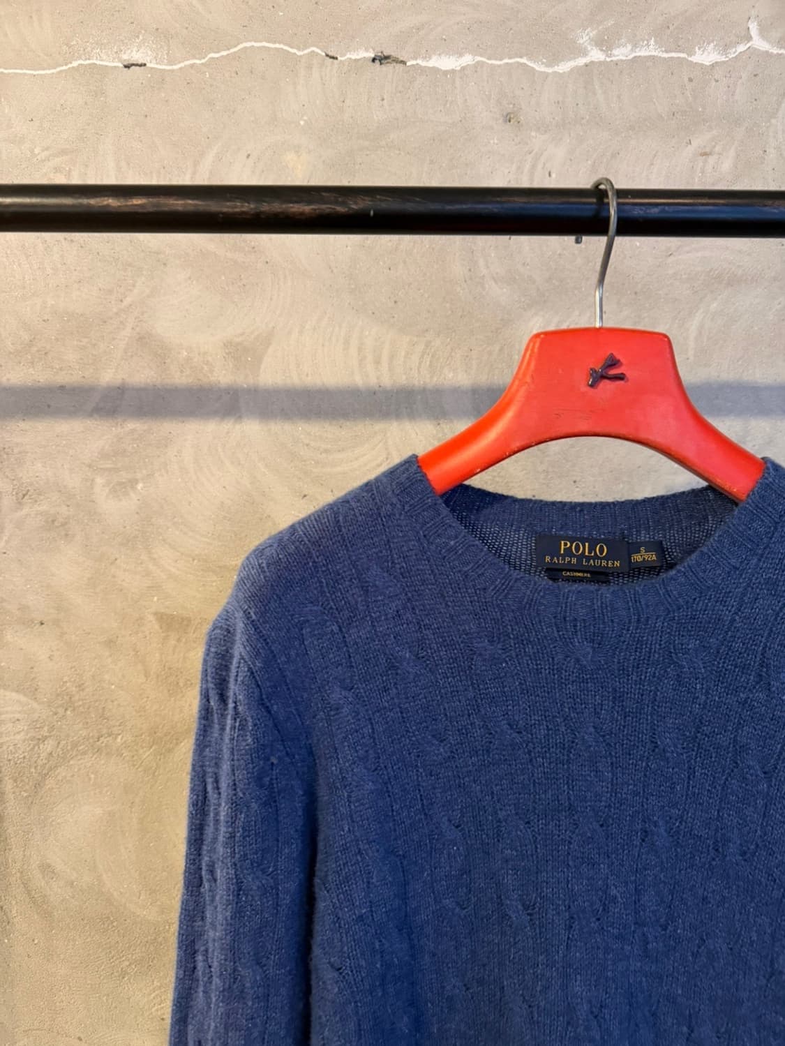 폴로 랄프로렌 캐시미어 케이블 니트 100 상품이미지2