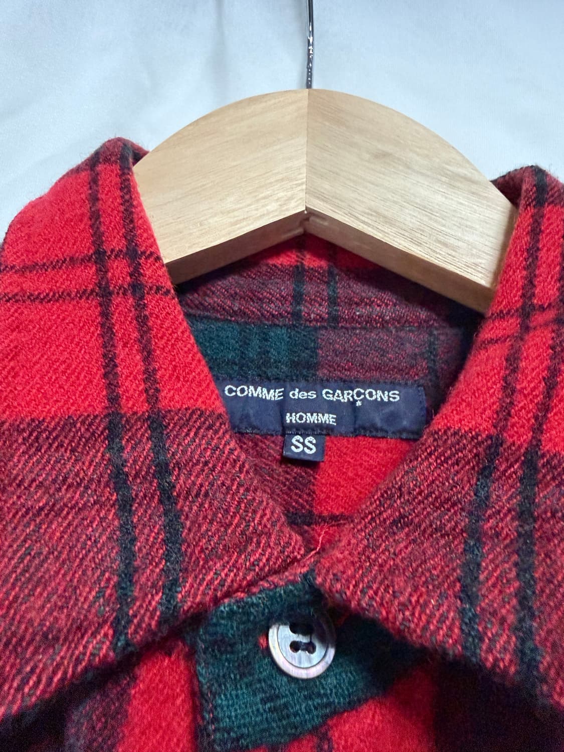 Comme des Garcons* Check Parten Shirts 상품이미지3