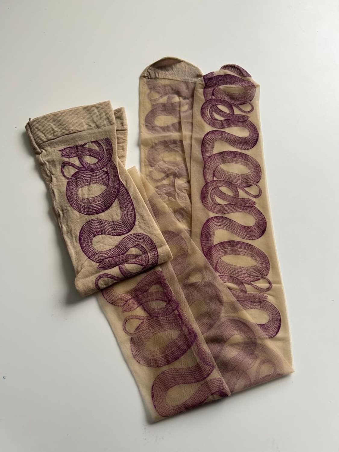 SNAKE LOOP STOCKINGS 뱀 루프 스타킹 상품이미지1