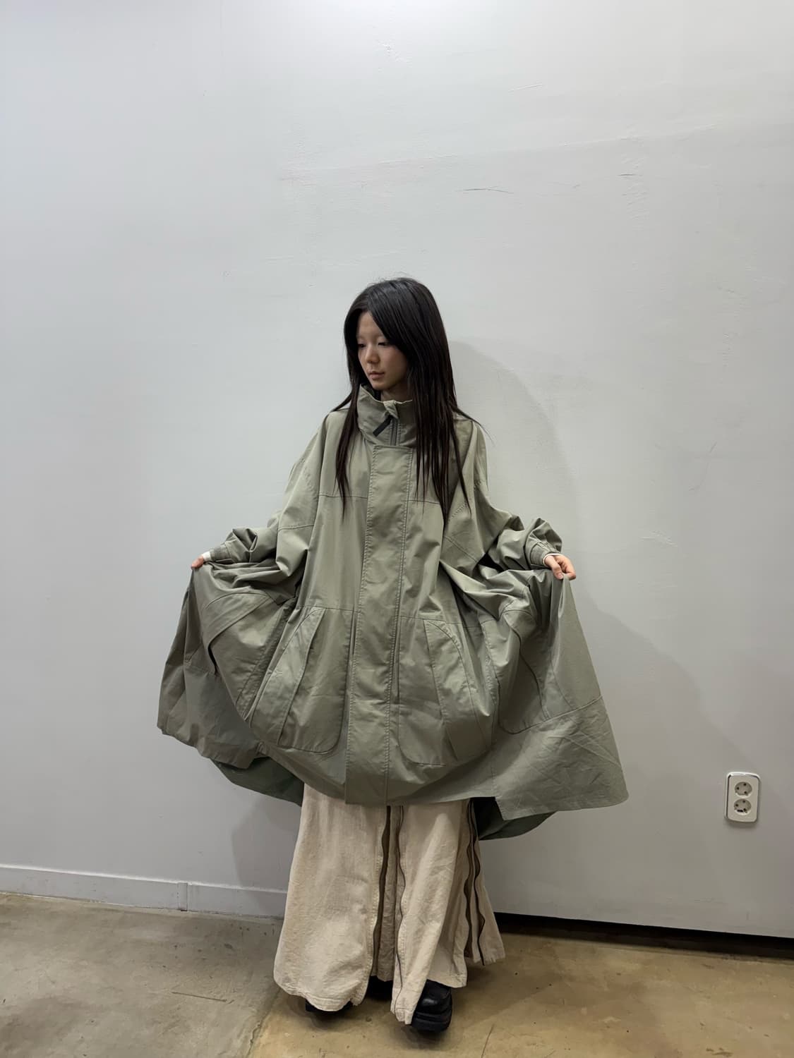 나나서카 x wild things 리워크 야상 상품이미지2