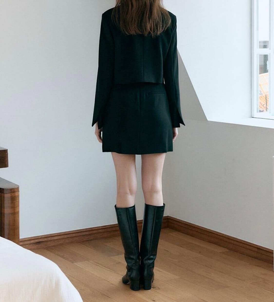 (s) 프론트로우 크롭 블레이저 자켓 상품이미지2