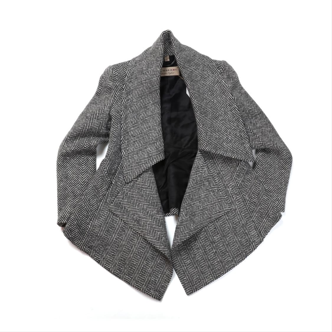 버버리 Burberry Wool Herringbone Cardigan 상품이미지1
