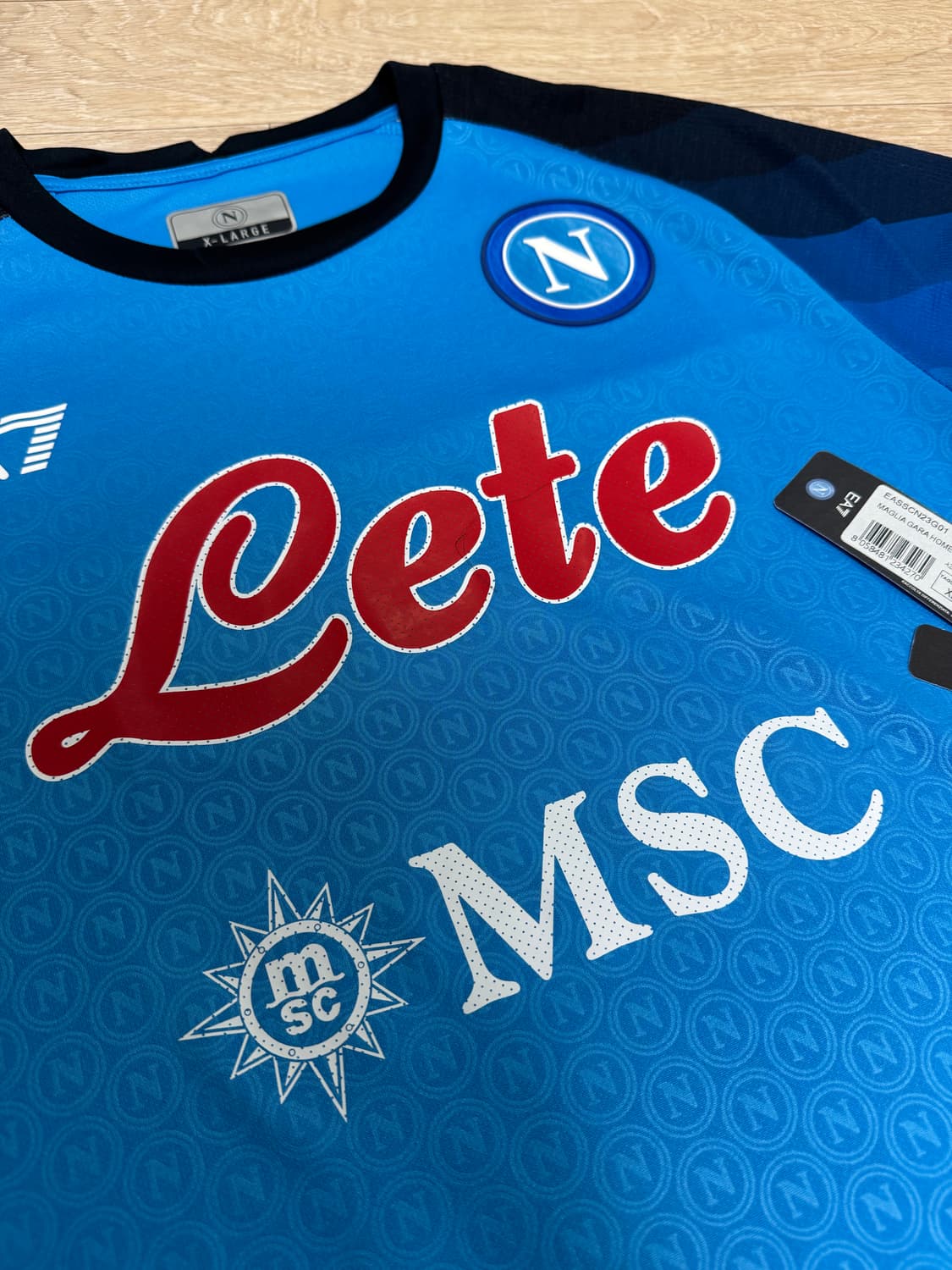 22-23 나폴리 홈 어센틱 정품 흐비차 크바라츠헬리아 유니폼 상품이미지4