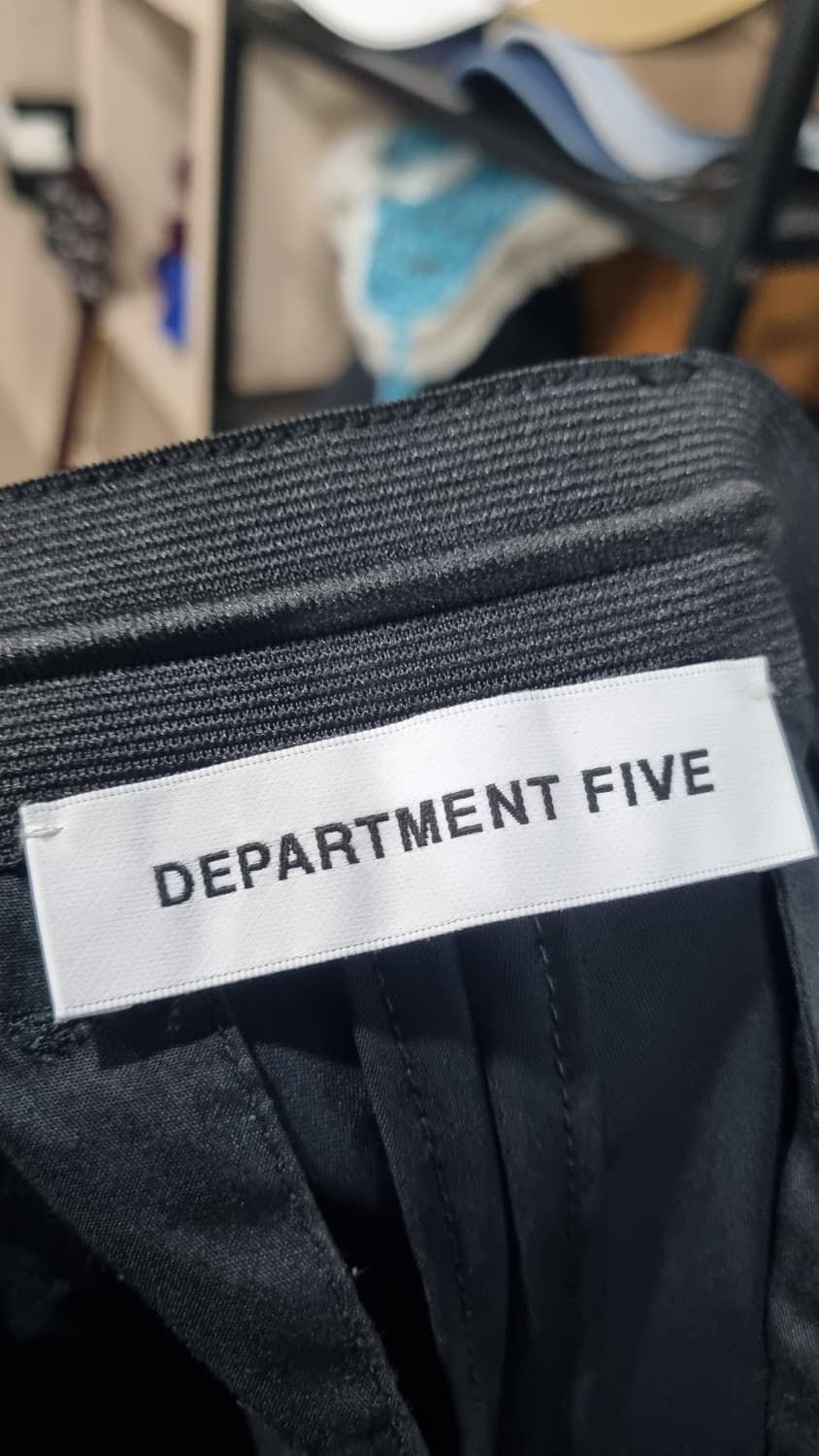 DEPARTMENT FIVE 남성용 슬랙스(검정색) 32size 상품이미지4