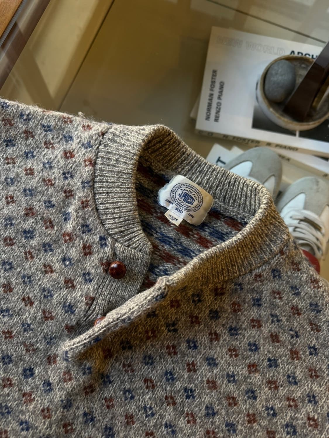 제이프레스 헨리넥 니트 100 상품이미지8