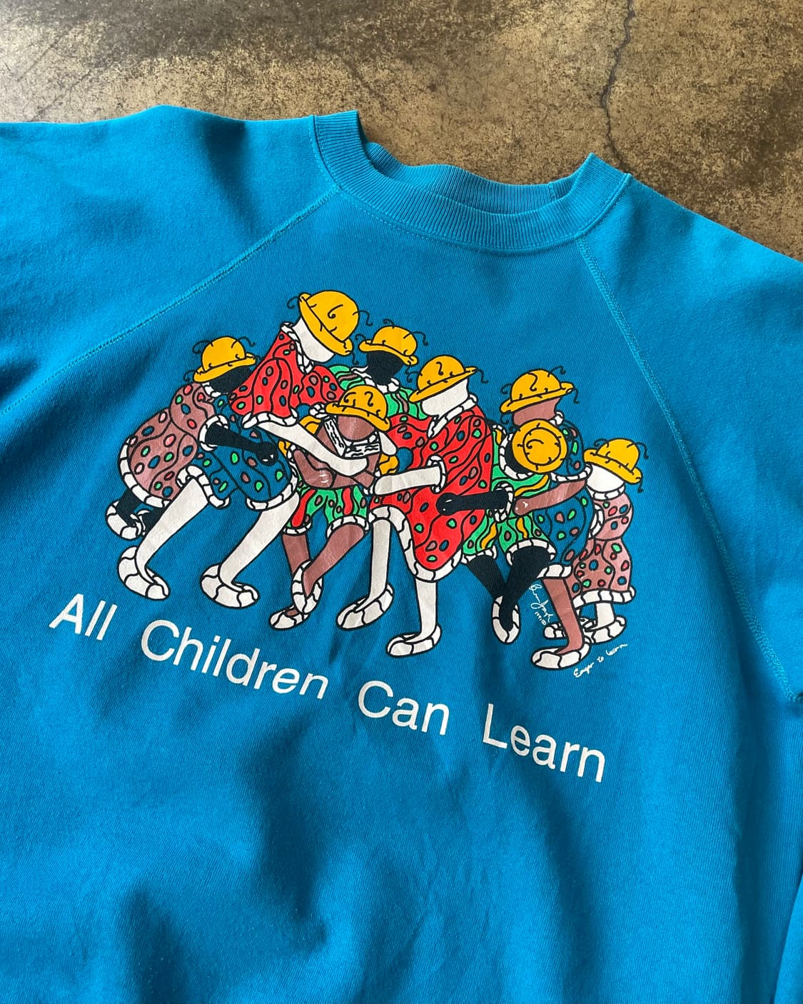 90s USA “All Children Can Learn” Sweat 상품이미지2