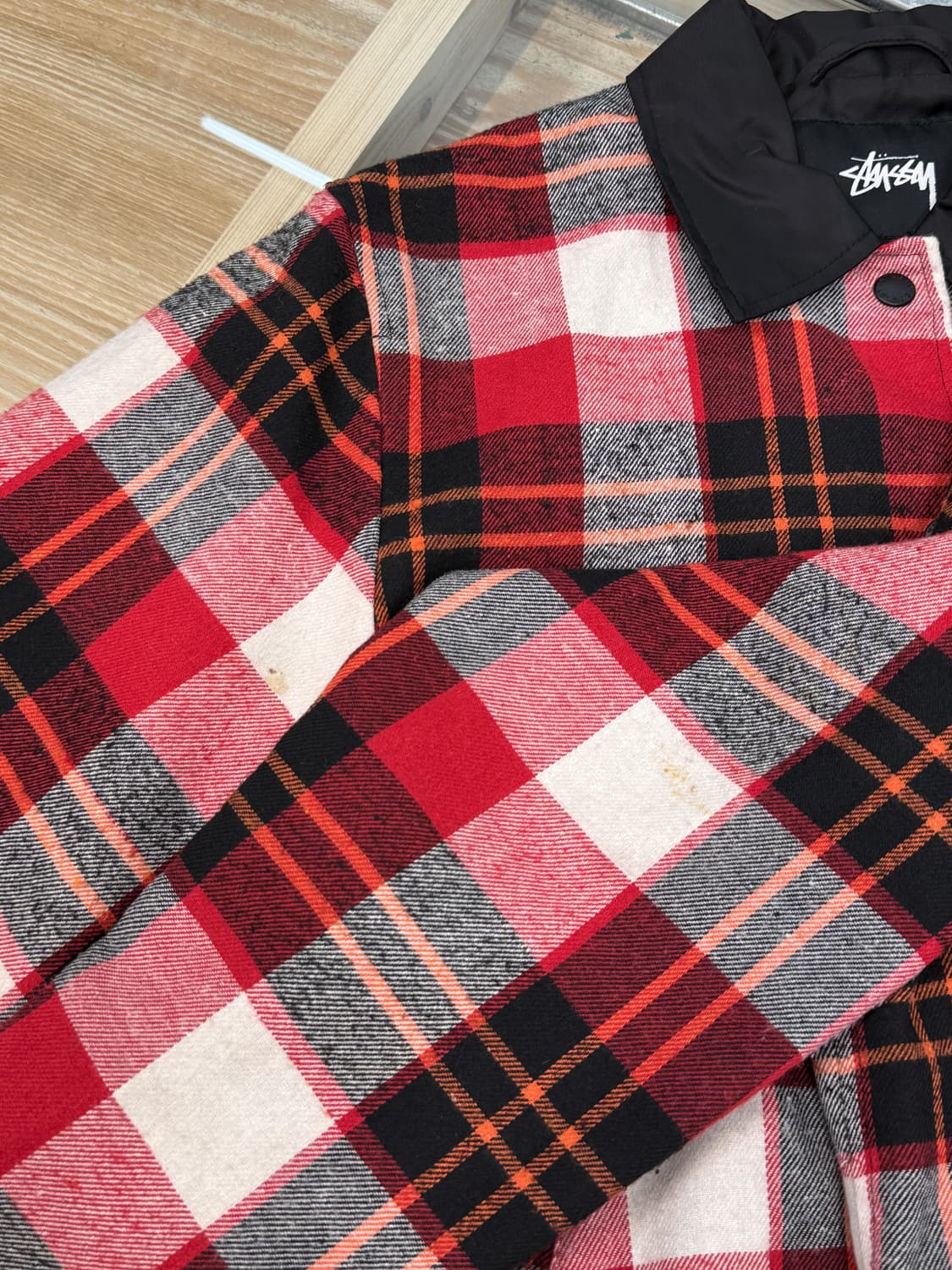 스투시 타탄 체크 코치 자켓 상품이미지9