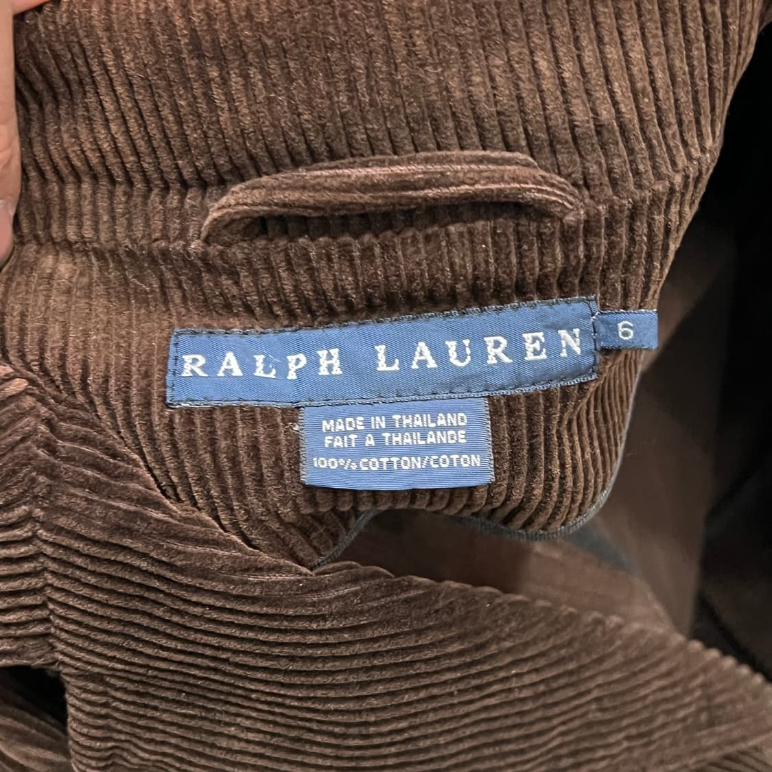  폴로랄프로렌 코듀로이 엘보패치 블레이저 y15611 상품이미지6