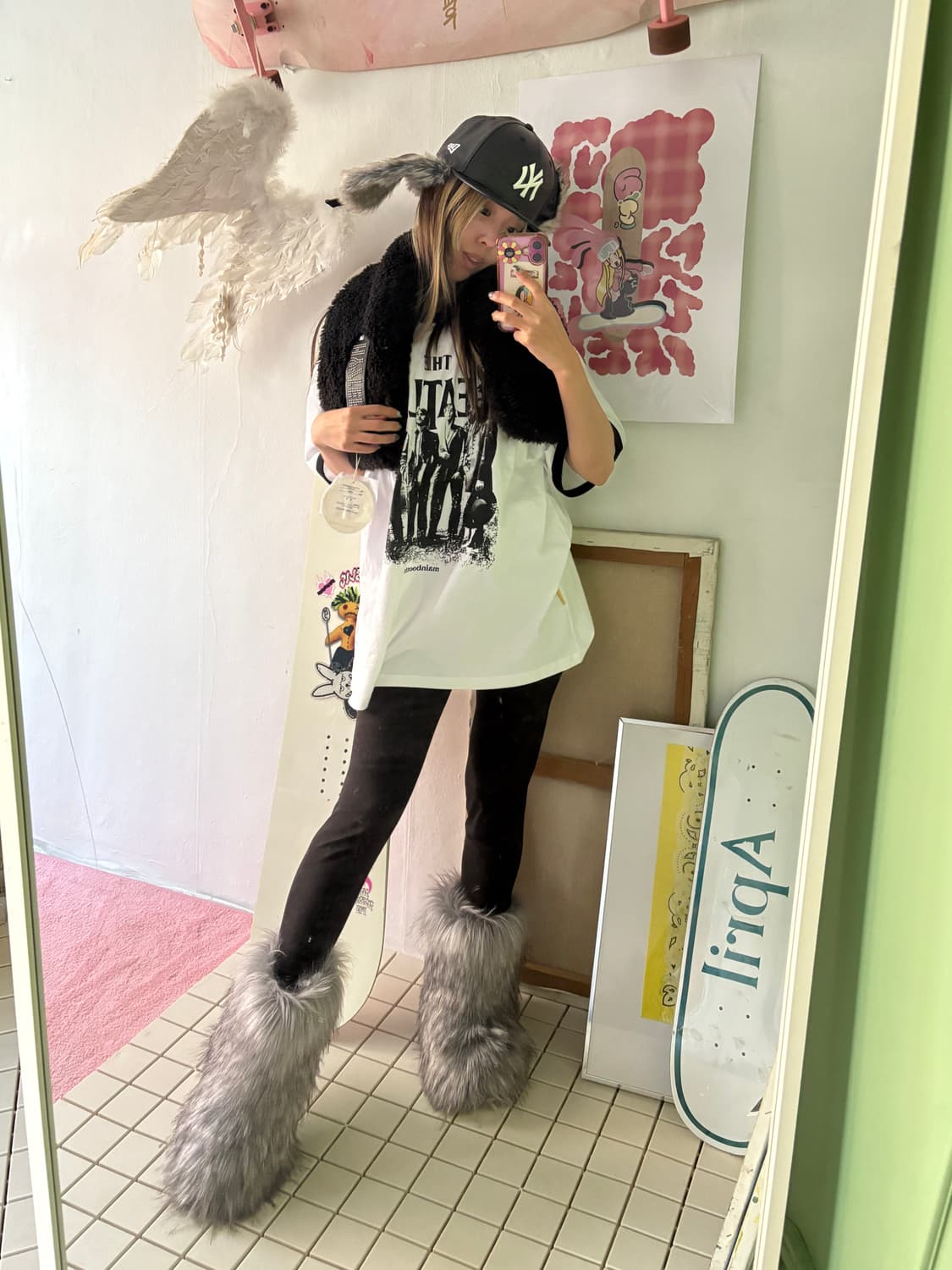 히스테릭 스터드 벨트 머플러(라스트) 상품이미지7