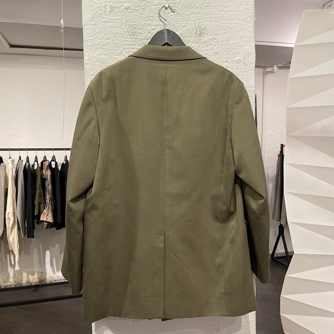 오라리 18aw 오픈 블레이저 상품이미지3
