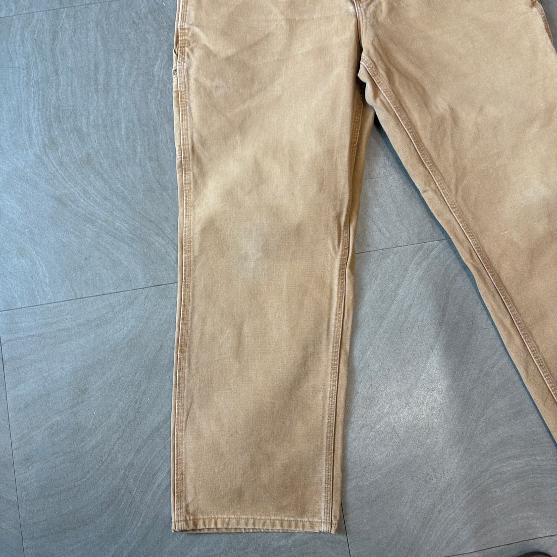 칼하트 정품 오리지널 브라운 카펜터 팬츠  상품이미지7