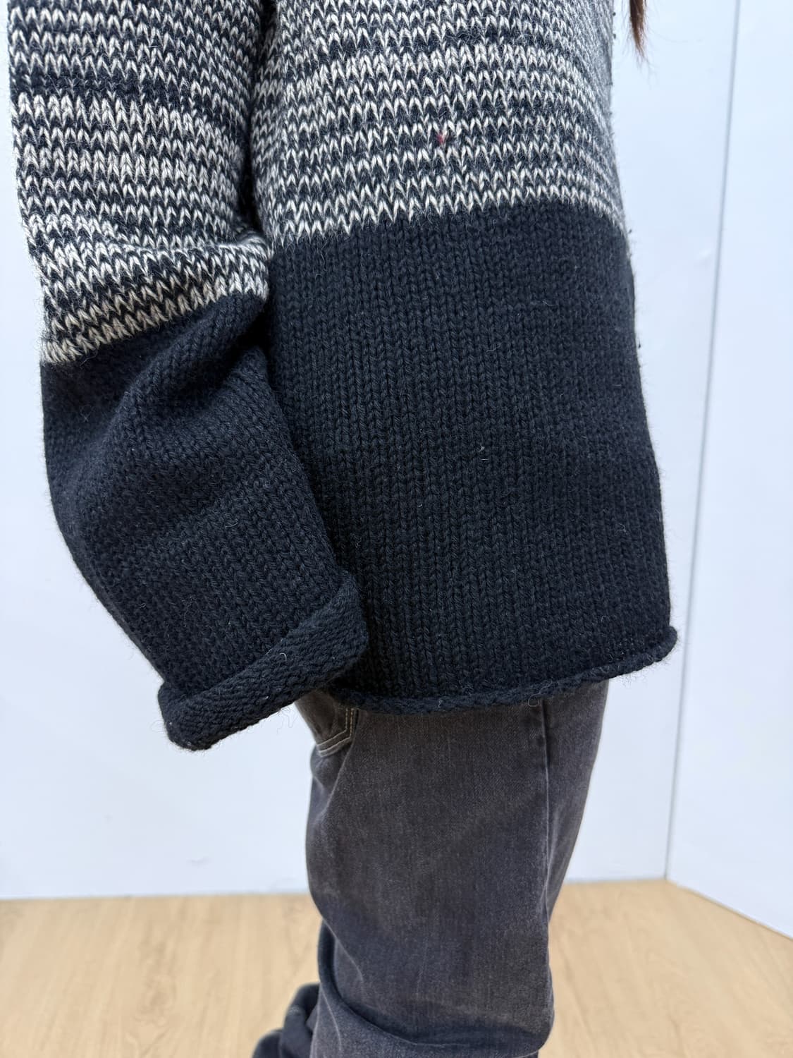 segment knit wear (japan vtg) 상품이미지4